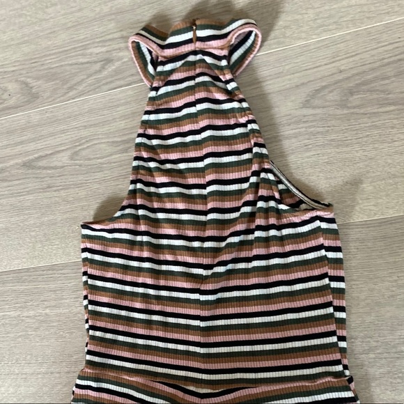 Bear Dance Stripe Romper size Large - Picture 2 of 3